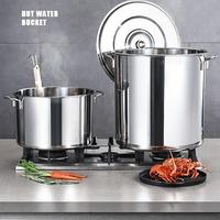 10L Stock Pot Soup Pot Stainless Steel Soup Bucket Cooking Pot Steamer Cookware Stew Pot Canning Pot Sauce Pot With Lid