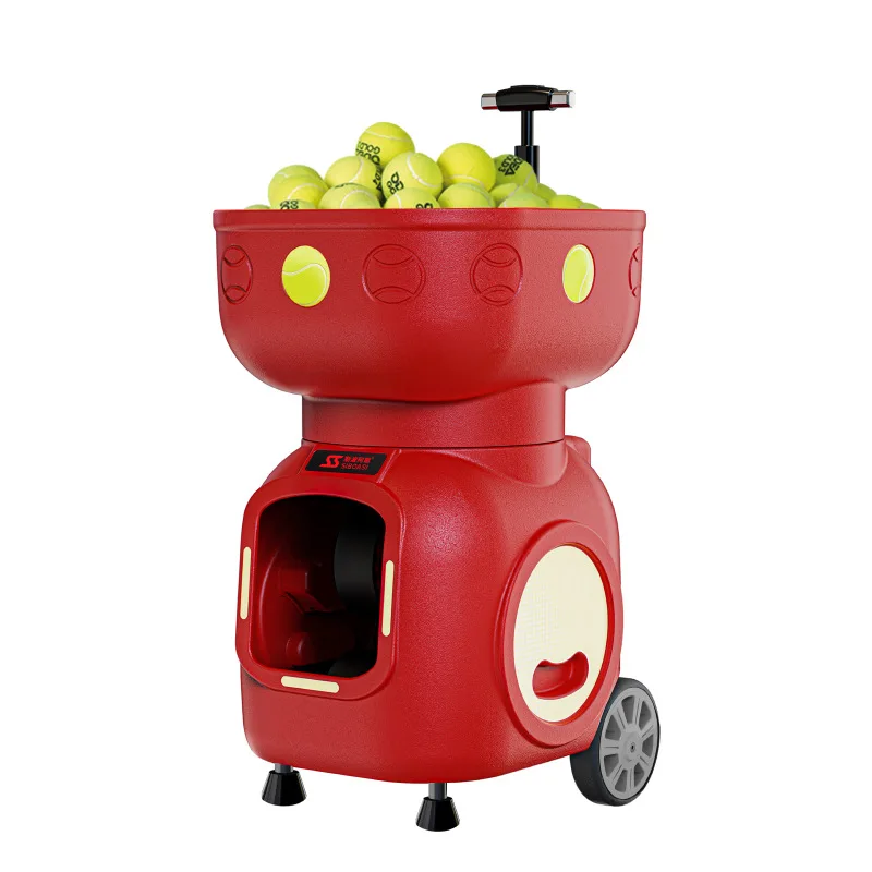 T3 ABS Outdoor Intelligent Automatic Tennis Ball Machine Launcher With Self Exerciser