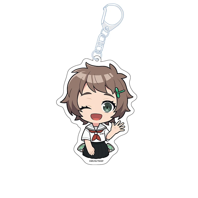 الصيف هيكارو يموت هيكارو إندو يوشيكي تسوجيناكا أساكو ياماجيشي تاناكا الرسمية HD سلسلة مفاتيح مصنوعة من الأكريليك حقيبة قلادة أنيمي السلع