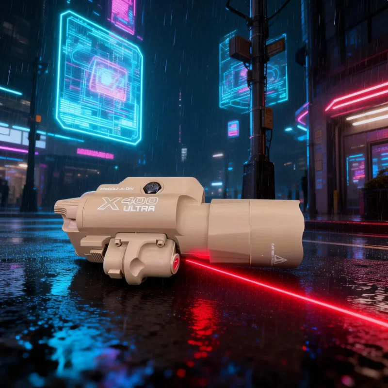 

Лазерный целеуказатель-фонарь X400U 2-в-1 высокой интенсивности: для игрушечных пневматических пистолетов с креплением на 20-мм планку, для охоты, CS-матчей и игр