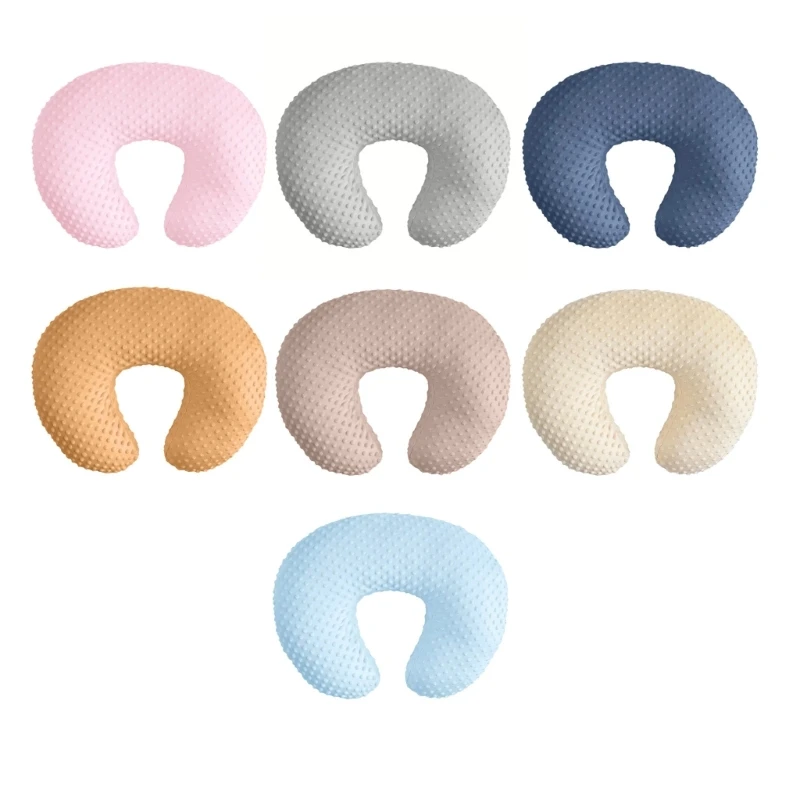 

Removable Baby Feeding Pillowcase Newborns Breastfeeding Cushion Protector Case Detachable Sleeve for Boys Girls