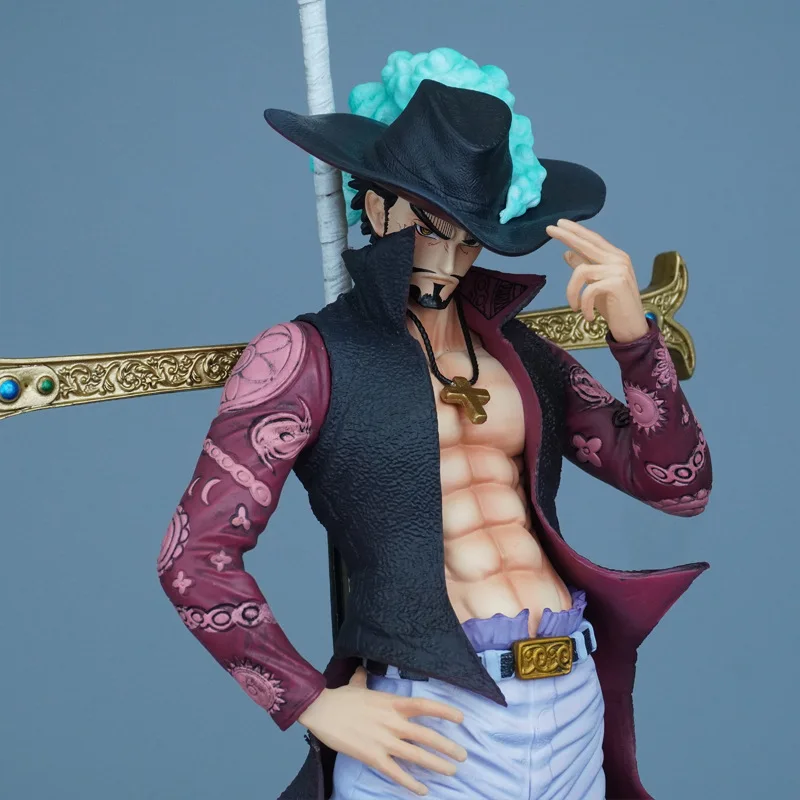 

В наличии One Piece Mi Hawk Фигурки 30 см Dracule Mi Hawk Аниме Фигурка Статуя из ПВХ Модель Кукла Коллекция Игрушки Для Комнаты Детские Подарки