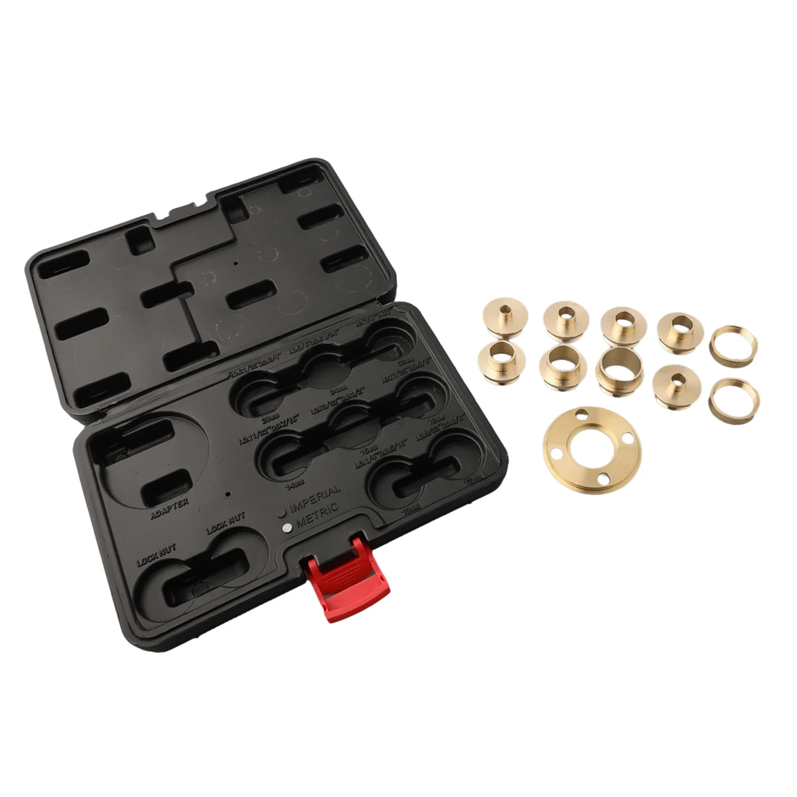 And Dovetail Work Cleaning Work Guide Router Guide Brass Lock Nut Cleaning Work Router Guide Kit New Practical