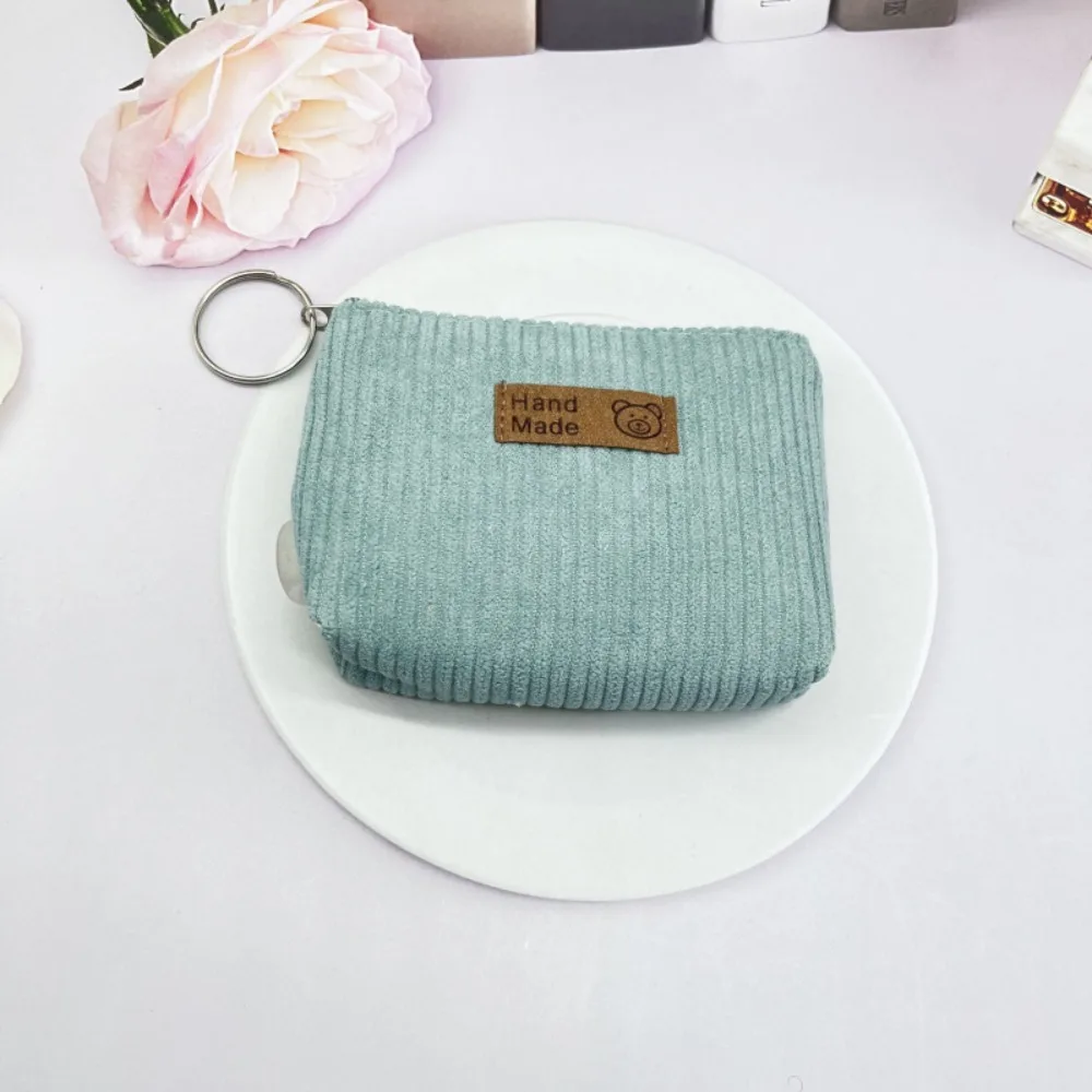 سستة نمط عملة المحفظة سروال قصير المواد دائم ماكياج أداة حقيبة التخزين لينة مخطط منظم مستحضرات التجميل حقيبة الاستخدام اليومي