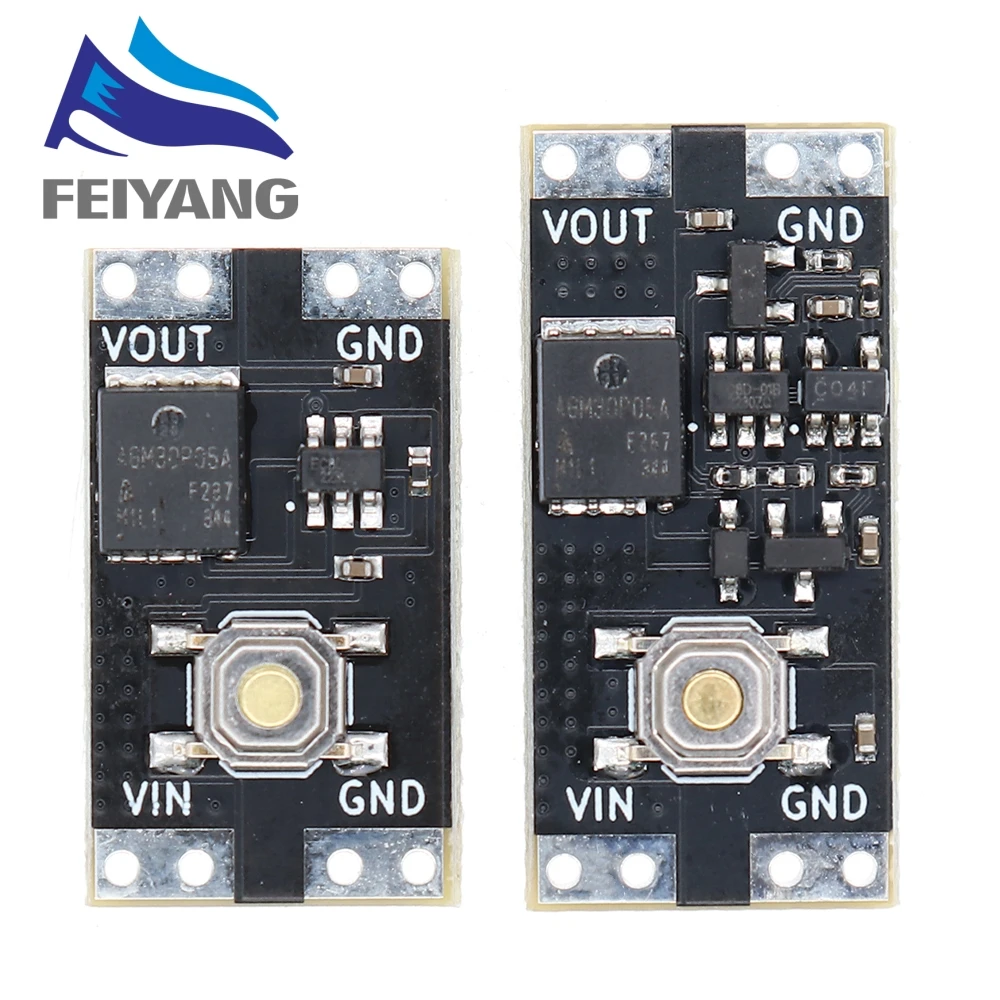 SAMIROB XL-10AL XL-10AH Single Bond Button Bistable Micro One Key Switch Module 3.5-5.4V 4.5-26V 300nA 1.3uA Load 10A Low Power