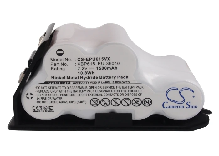 

Vacuum cleaner battery For Euro Pro Shark UV615, Shark UV615H, Shark UV615K, Shark UV627, EU-36040, XBP615