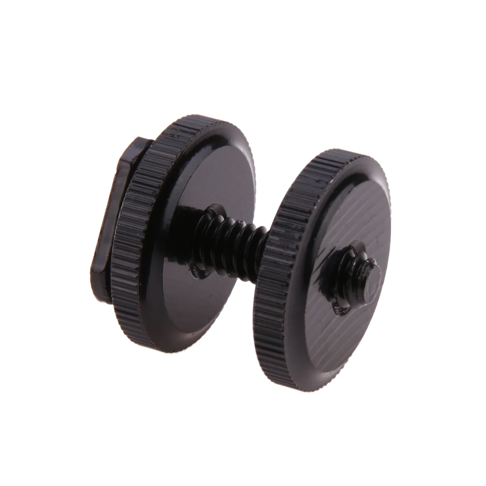 Адаптер для винтового крепления 1/4 дюйма, профессиональный винт для штатива 1/4 дюйма для вспышки, адаптер для горячего башмака для аксессуаров для студии камеры