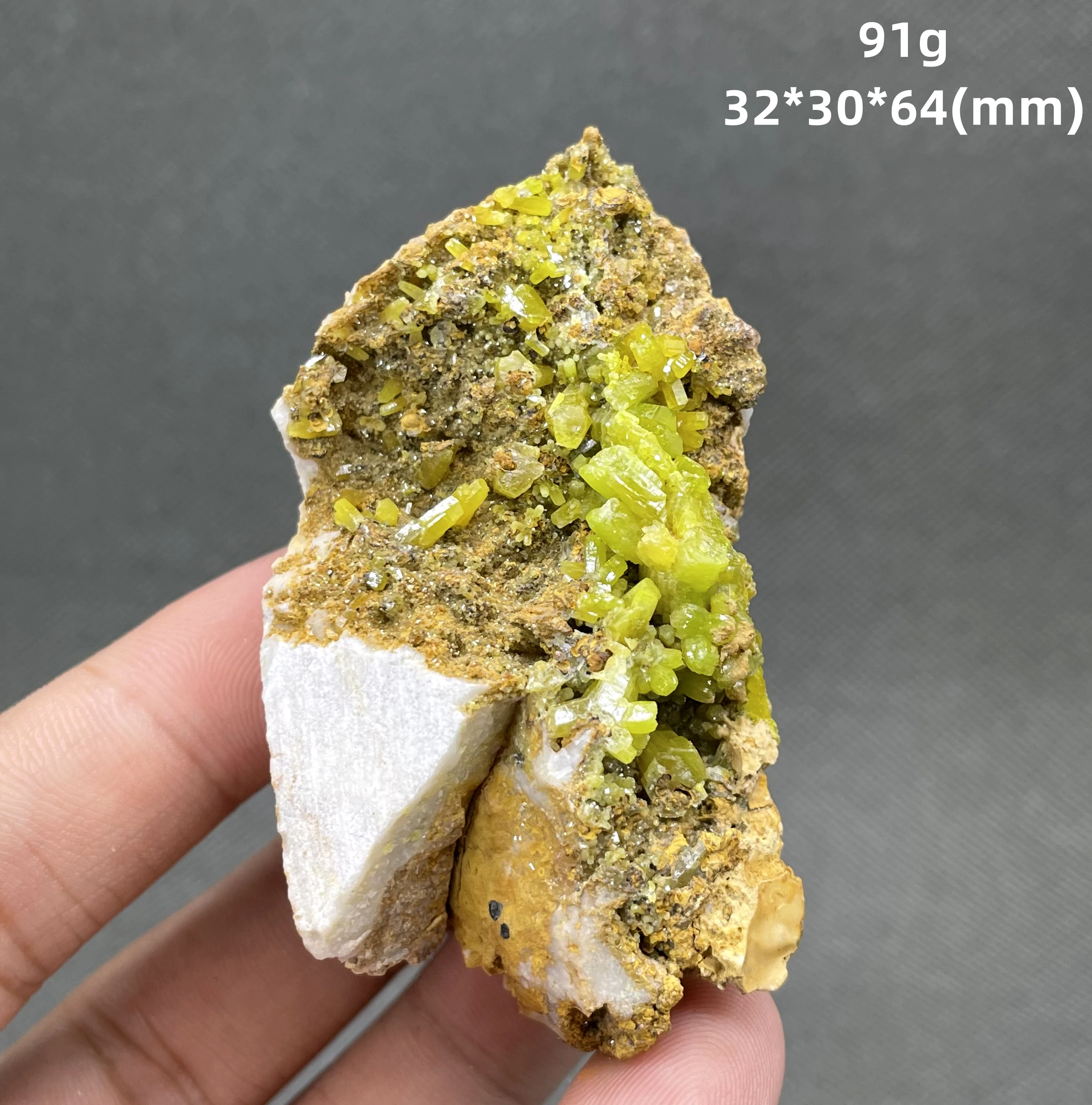 

BEST! 100% Natural Pyromorphite mineral specimen stones and crystals collection gemstones quartz