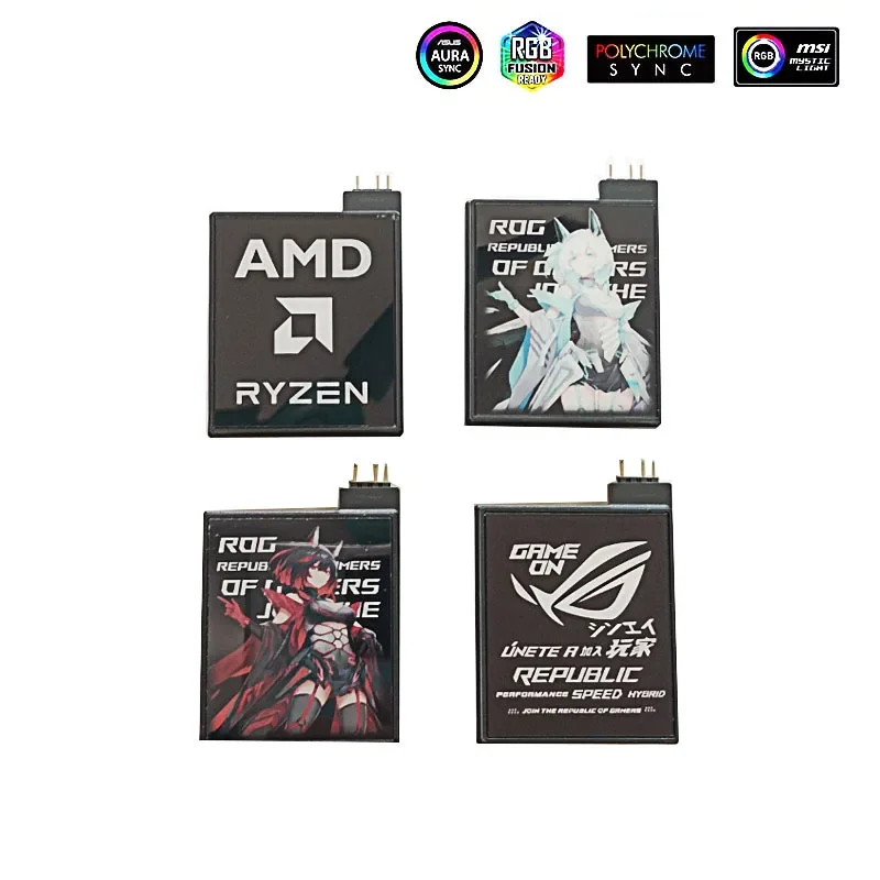 تخصيص اللوحة الأم ATX 24Pin محول التوجيه ، الكمبيوتر PSU الزاوية اليمنى نقل موصل 5 فولت ARGB AURA SYNC PC Modding