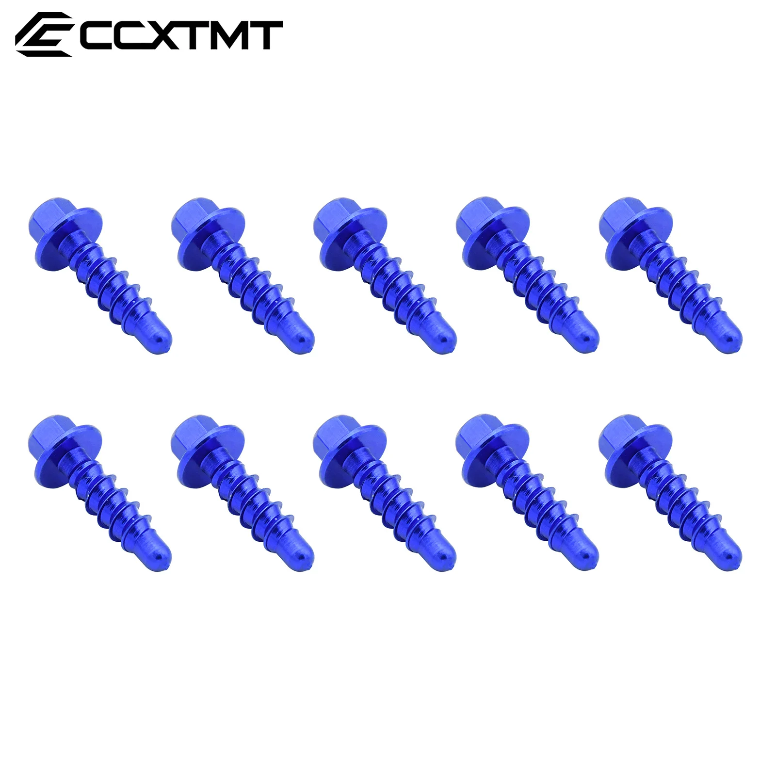 10 pçs cnc motocicleta auto rosqueamento parafuso kit para ktm sx sxf xc xcw xcf exc exc 125-530 2004-2021 2022 2023 peças universais