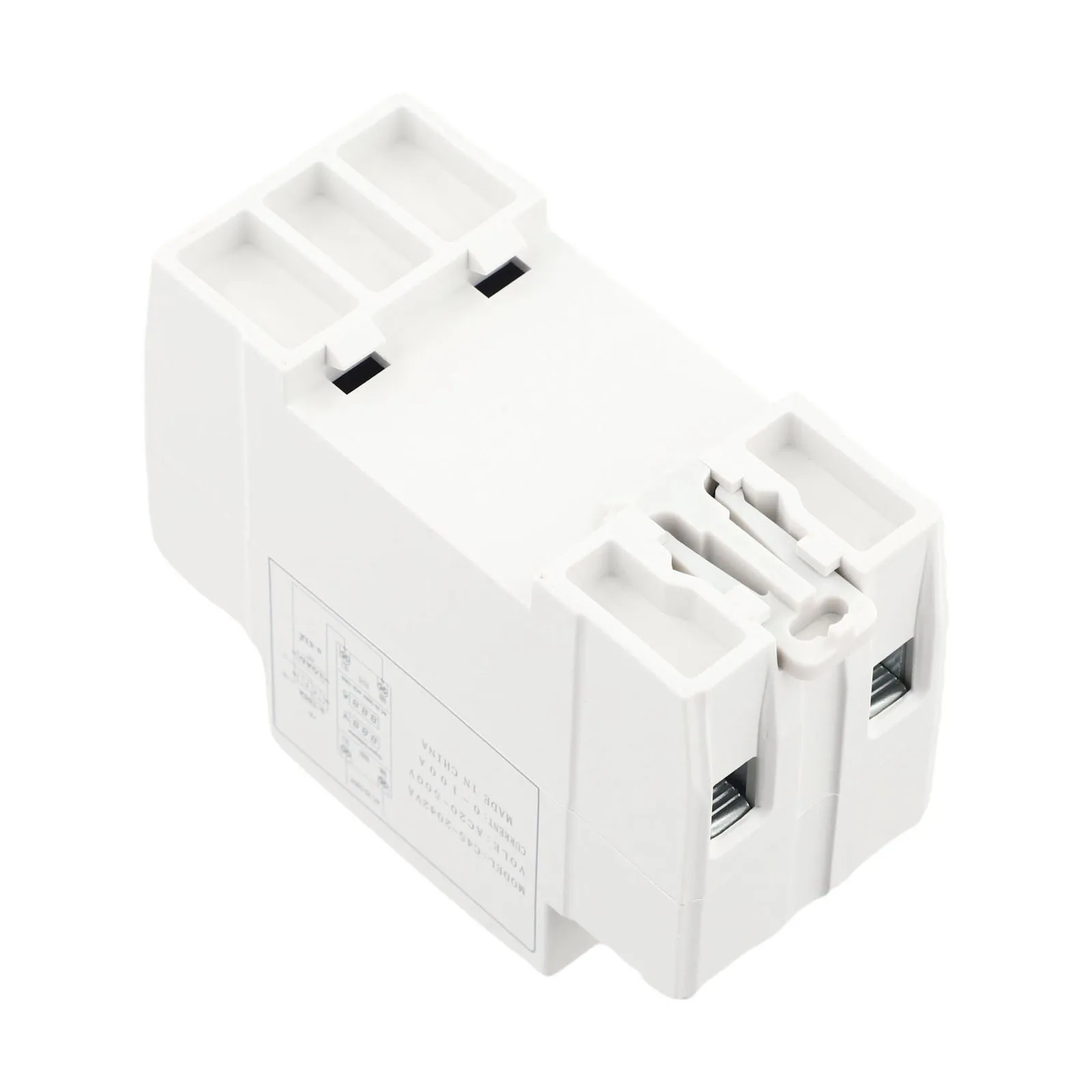 Dual Display Electricity Meter for AC Voltage and Current Measurement with Flame Retardant PC Housing AC50-500V 0-100A