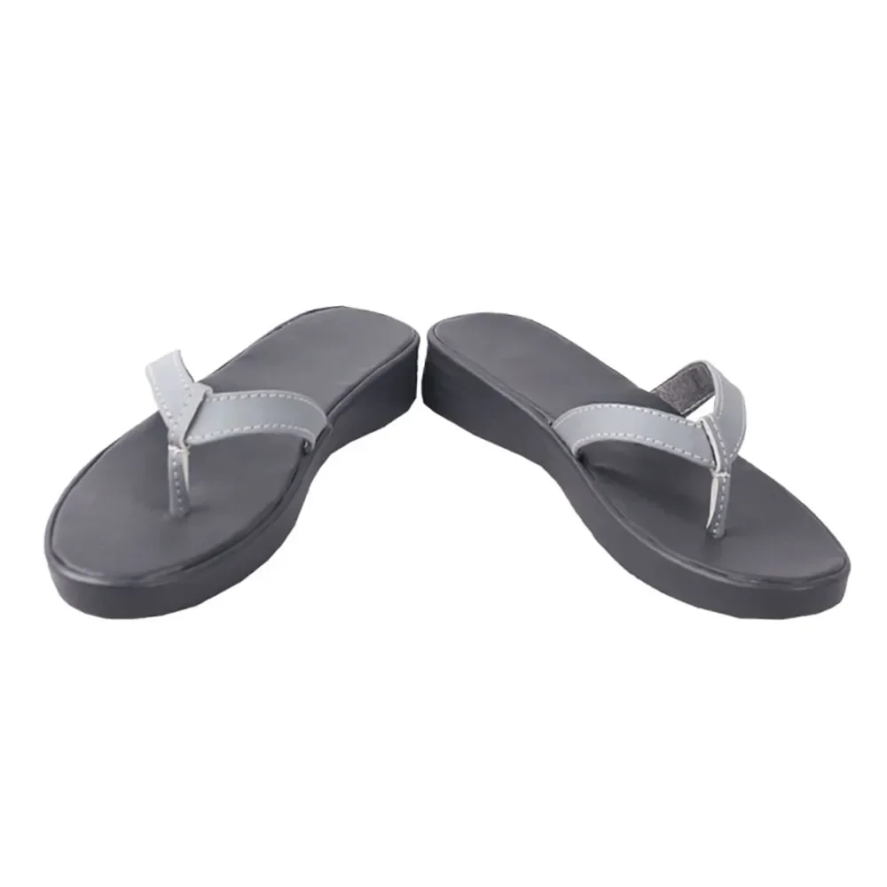 

Jujutsu Kaisen Ryomen Sukuna Cosplay Shoes Grey Sandals Custom Made Any Size