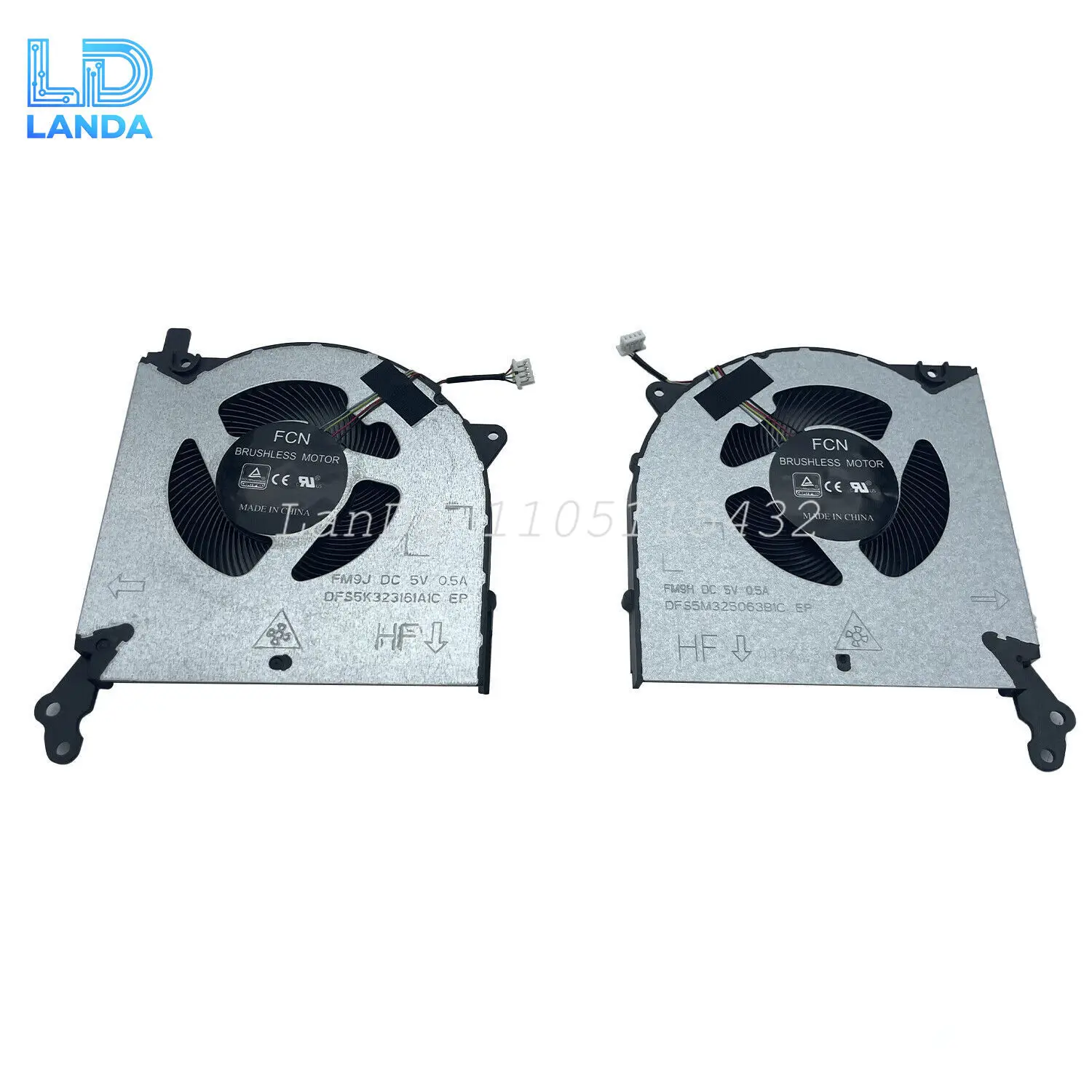 Новый вентилятор охлаждения процессора и графического процессора для Lenovo Legion 5-15IMH05H 5-15ARH05H 82B1 5F10S13917 Новый вентилятор охлаждения процессора и графического процессора для Lenovo Legion 5-15IMH05H 5-15ARH05H 82B1 5F10S13917