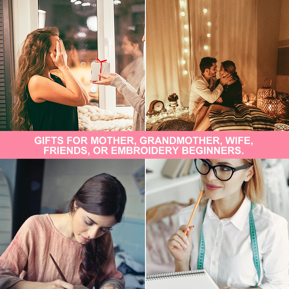 

Floss Organizer 30 Holes Compact Durable Plastic Thread Cards For Cross Stitch Embroidery Project Holder Needlework Tool Gift