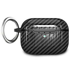 Funda de fibra de carbono para Apple AirPods Pro 2, Funda para AirPods Pro2 Air Pod 3 2 1, Funda suave para auriculares inalámbricos