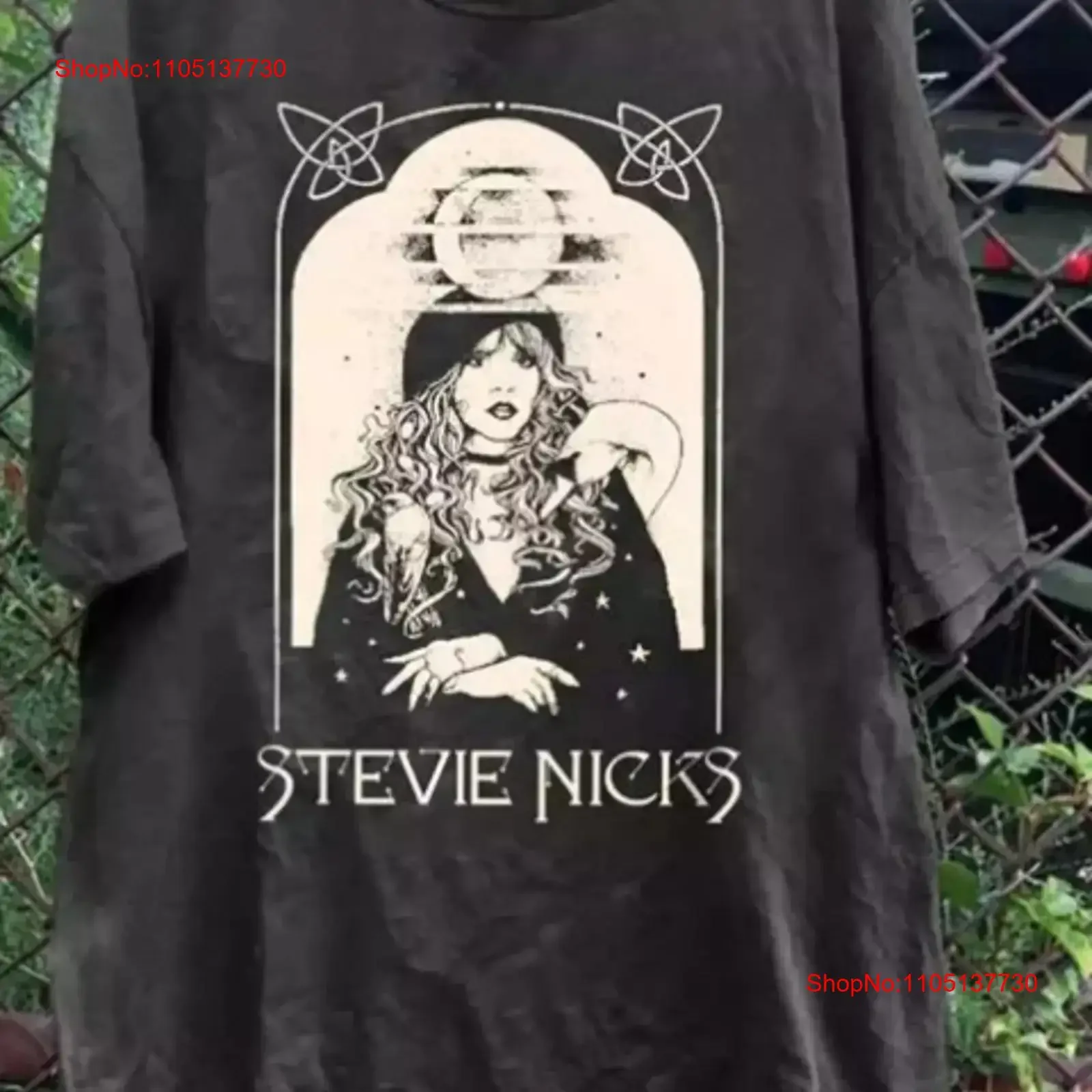 

Stevie Nicks Live In Concert T shirt S 5XL vintage Washed fashion streetwear Top For Everyday Wear homme designer clothes