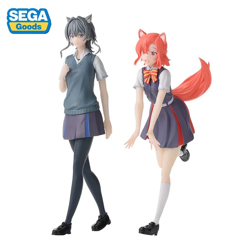 SEGA Desktop x Decorate Collections Whisper Me A Love Song Kino Himari Asanagi Yori PVC Anime Action Figures Model Toy