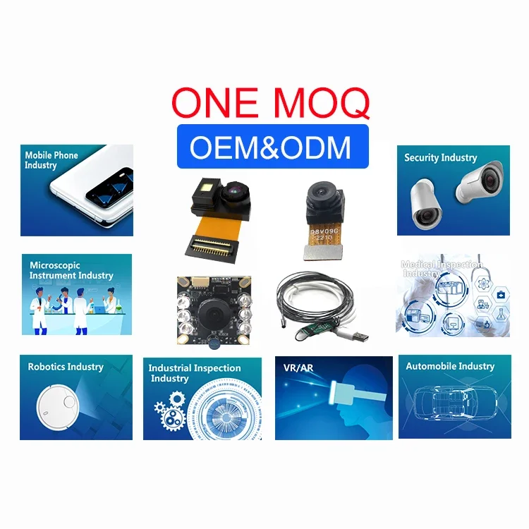 OV6946 2mm With Decoder Board With LED 120 degree wide angle micro smallest Medical Endoscope Camera module