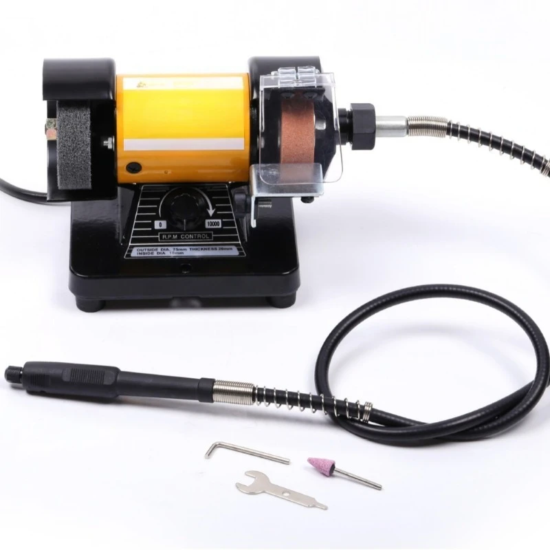 

Миниатюрная настольная шлифовальная машина с гибким валом