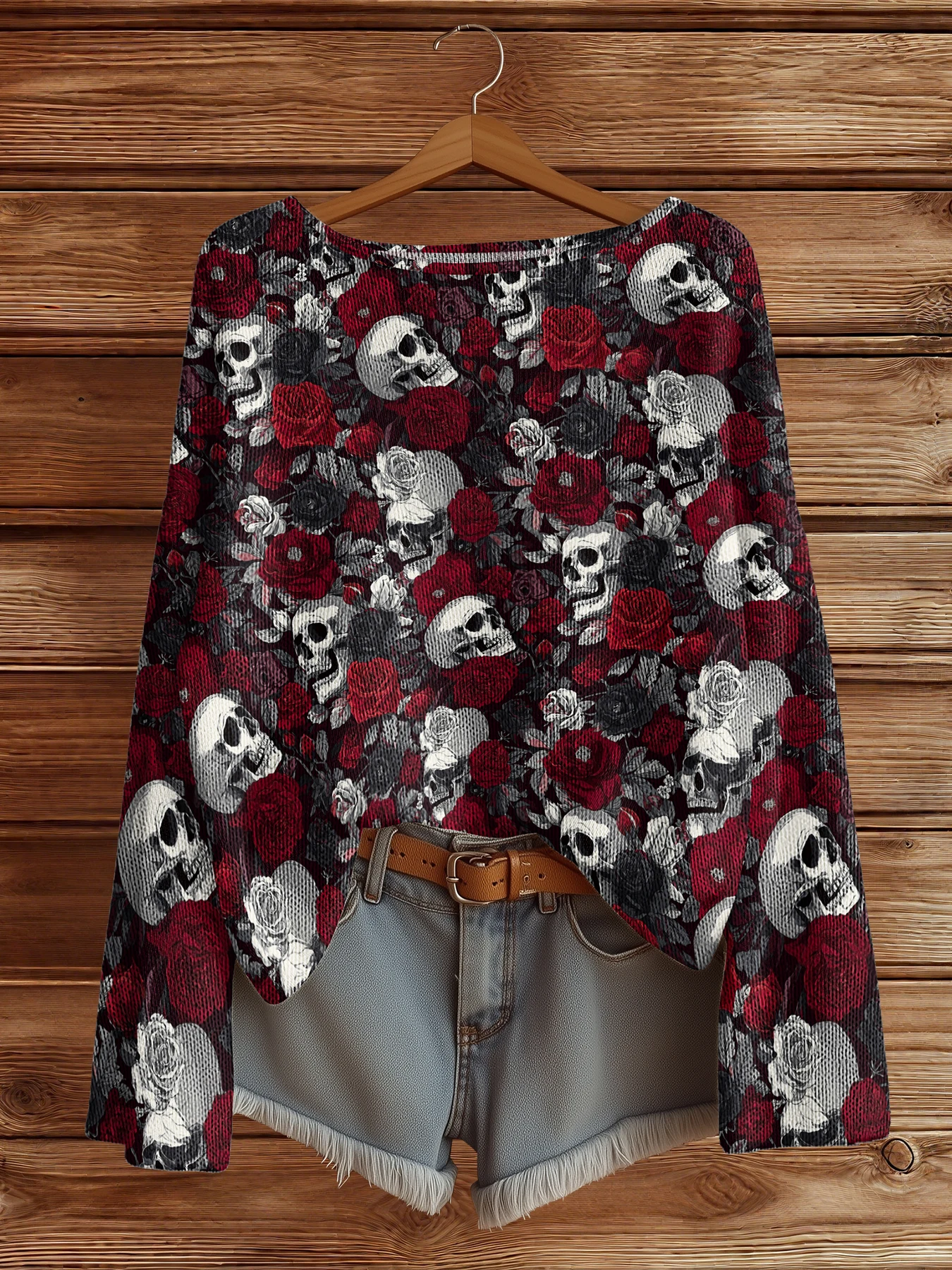 Autumn Winter Knitted sweaters Halloween Vintage Fashion Sweater Streetwear jumpers for girls y2k Tops Halloween Clothes Women