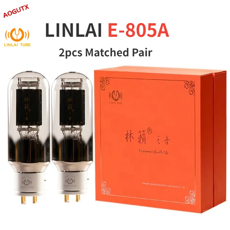 

LINLAI E-805A E805A Vacuum Tube HIFI Audio Valve Replace 805 805A 805M Electronic Tube Amplifier KitDIY HIFI Matched Quad Aogutx