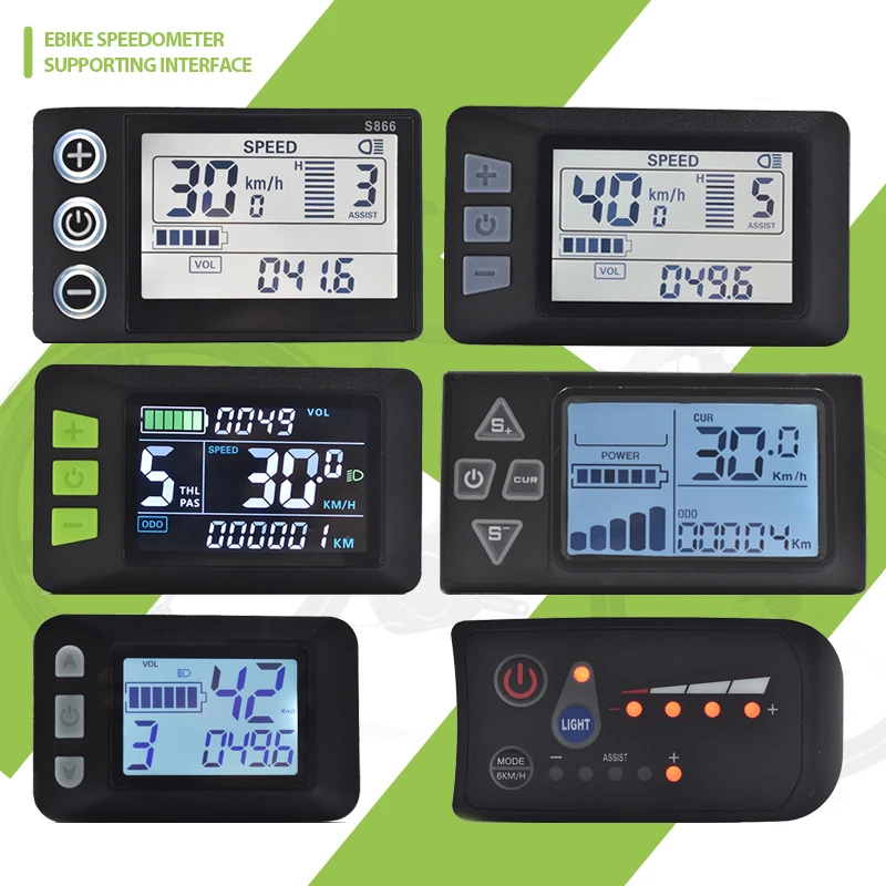 

【UART2】 Electric Bike Display Scooter Accessories Scooter Display Bicycle Bike Computer LCD Screen Bike Bicycle Speedometer