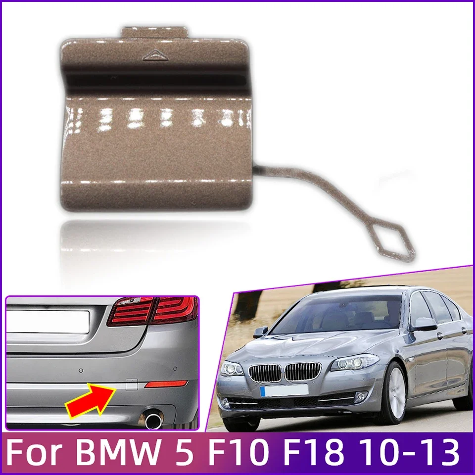 

Rear Bumper Tow Hook Hauling Eye Cover Cap For Bmw 5 Series F10 F18 523 525 528i 535i 550i Sedan 2010 2011 2012 2013 51127240133