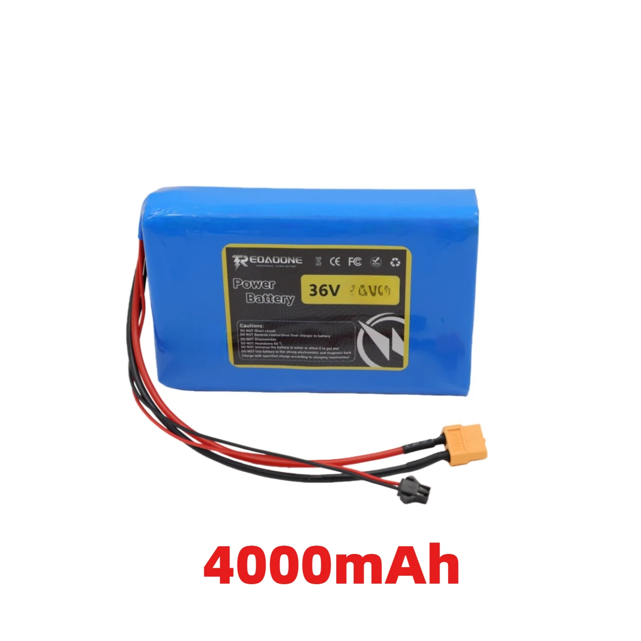 Veilige Hoge 36V 4000mAh/6000mAh Batterij 10S2P met Bescherming Circuit voor Hoverboard Scooter DuurzaamAanpasbare plug - afbeelding 1