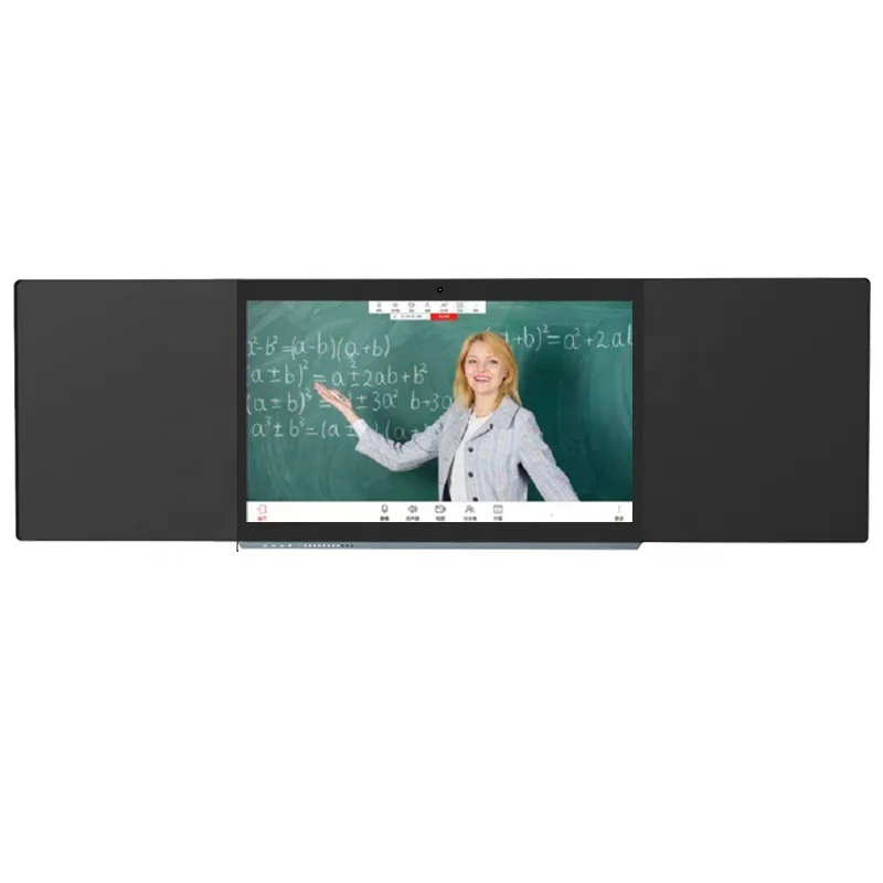 Anti-glare Anti Tempered Smart Board for School Education Cintoe Infrared Touch LCD Interactive Board 86 Inch 60 hz Refresh Rate