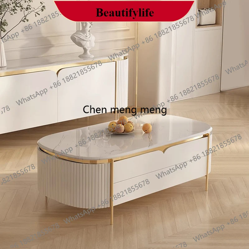 

Designer Storage Coffee Table Space Saving Drawers Italian Minimalist Japanese Side Table Designer Books Meubles Home Furniture