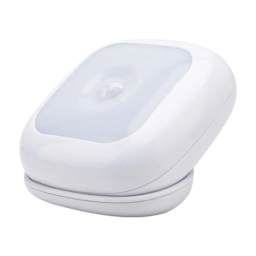 

Human Sensor Light LED Night Light ABS Magnet Dual Installation Operated Lights Auto Mode Constant On Bedroom Bathroom