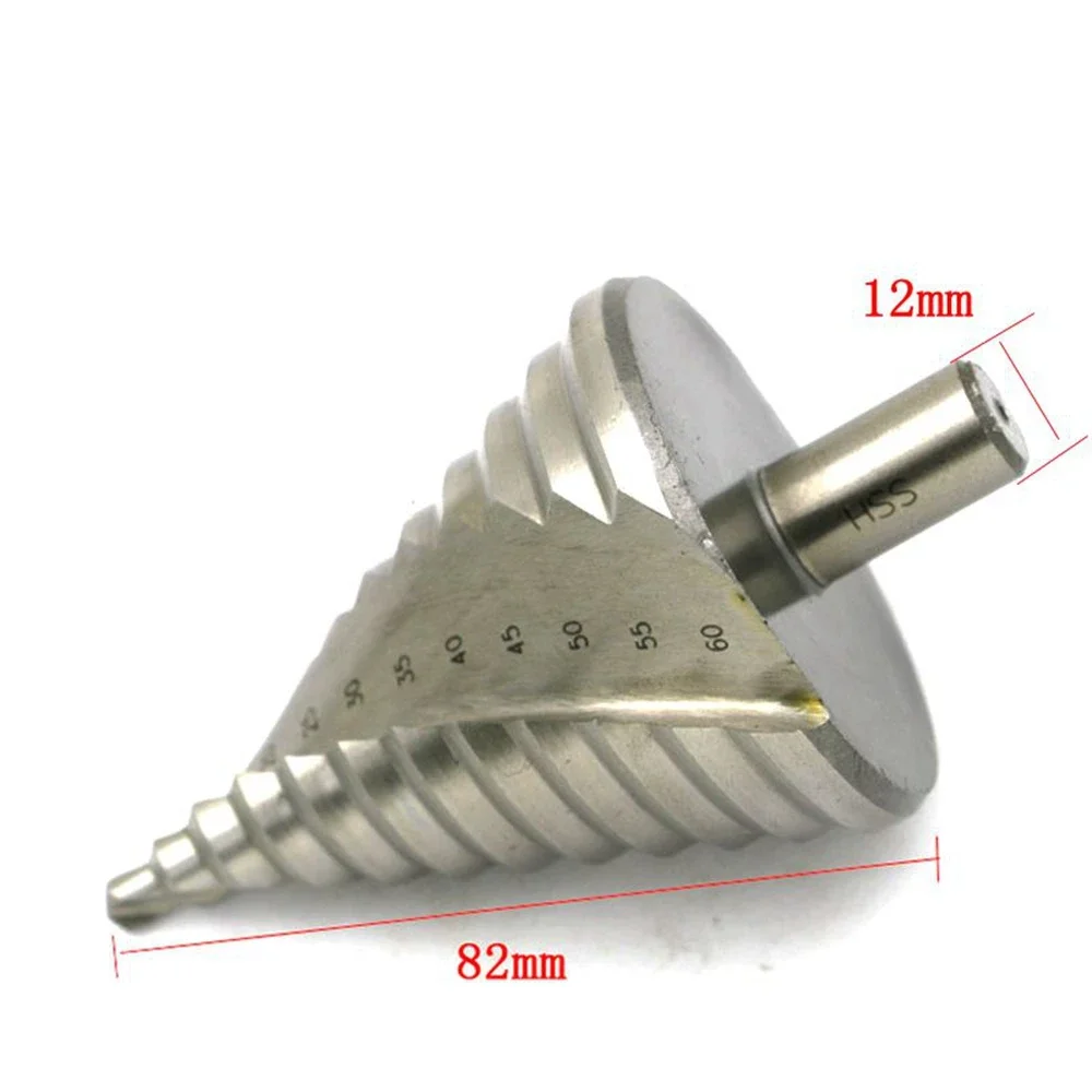 Imagem -03 - Krachtige 660 mm Passo Cone Broca Bits Buraco Cortador Bit Conjunto Bordas Caneladas Hss Reamer Triângulo Haste de Madeira de Perfuração de Metal