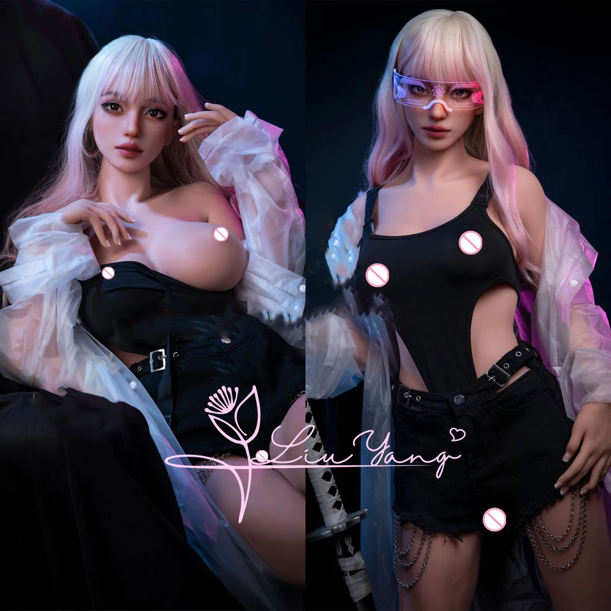 Sex doll realistic vagina anal oral sex adult toy male masturbation female silicone full body TEP material