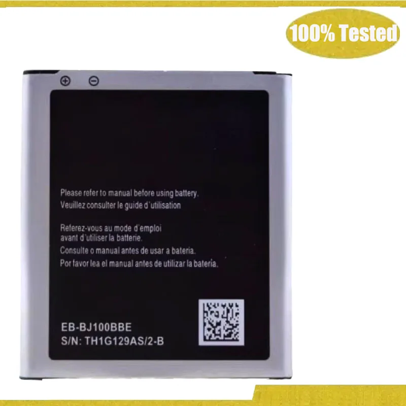 New 1850mAh EB-BJ100BBE Rechargeable Li-ion Phone Battery for Samsung GALAXY J1 J100 J100H J100FM J100M J100D EB-BJ100CBE