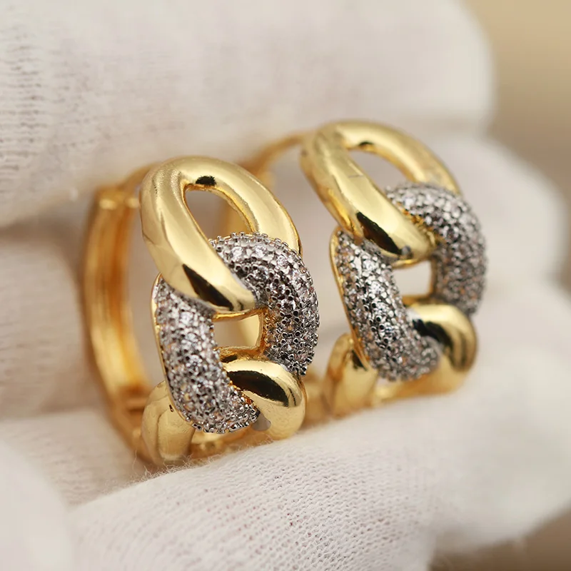 

Новый дизайн прицела, серьги-гвоздики с кристаллами для женщин, модные брендовые ювелирные изделия, серьги-подвески с цирконием