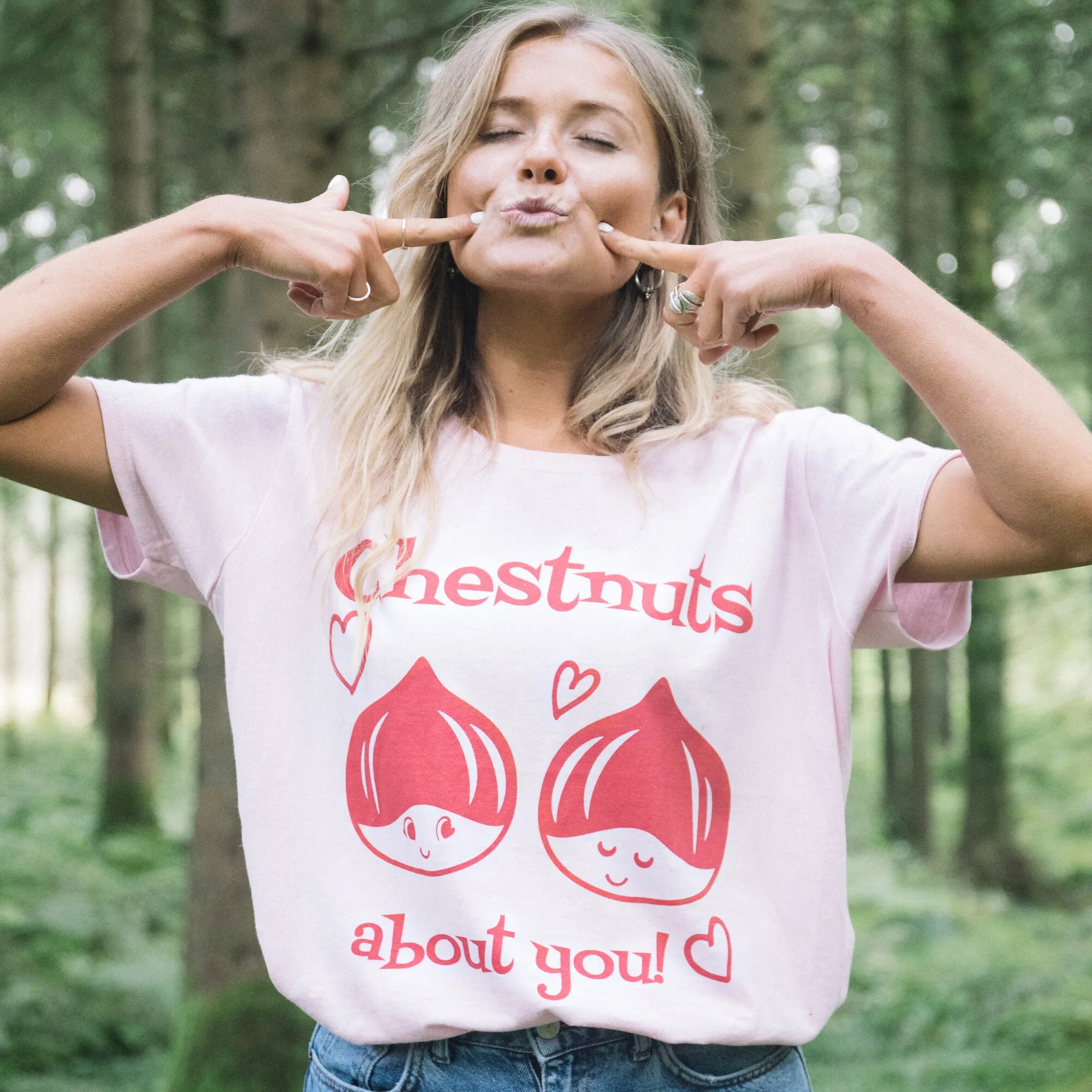 Chestnuts About You Women's Christmas T-Shirt