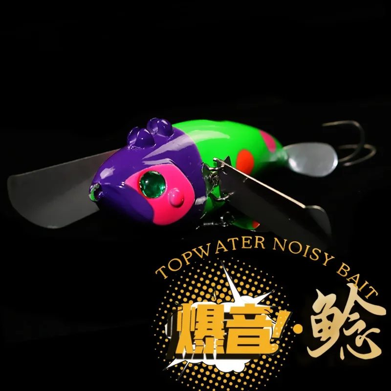 70mm 20g Topwater Popper floating Rock pop Artificial Hard Baits for Bass Perch Pike Fishing Lure fishing equipment lures