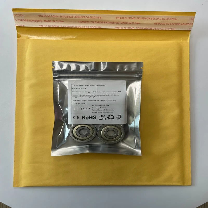 

5PCS 638ZZ 8x28x9 mm ABEC-7 638-2Z High Quality Deep Groove Ball Bearing