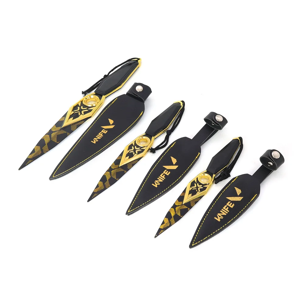 Valorant Melee Weapon Championship 2023 Ninja KunaiกับHolster Samurai Katanaคอสเพลย์บาหลีเพลงดาบของเล่นมีดของขวัญเด็ก