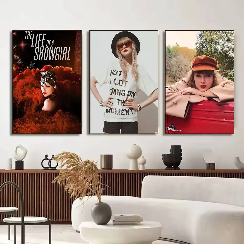 TS The Life of a Showgirl Poster HD Quality Wall Art Retro Posters For Home Room Wall Decor Self Adhesive