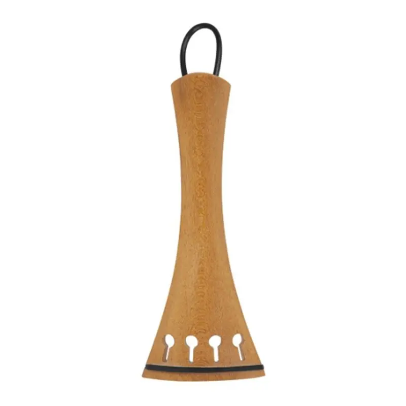 AEF6-4/4 Violin String Board Accessories Violin Jujube Wood String Board Violin Tail Rope Violin Tuning Tool String Board