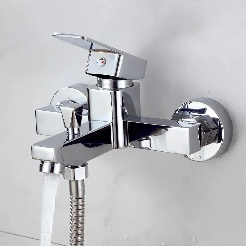 

Многофункциональные смесители для ванны, аксессуары для душа, бытовой кран для горячей и холодной воды, настенный смеситель для душа