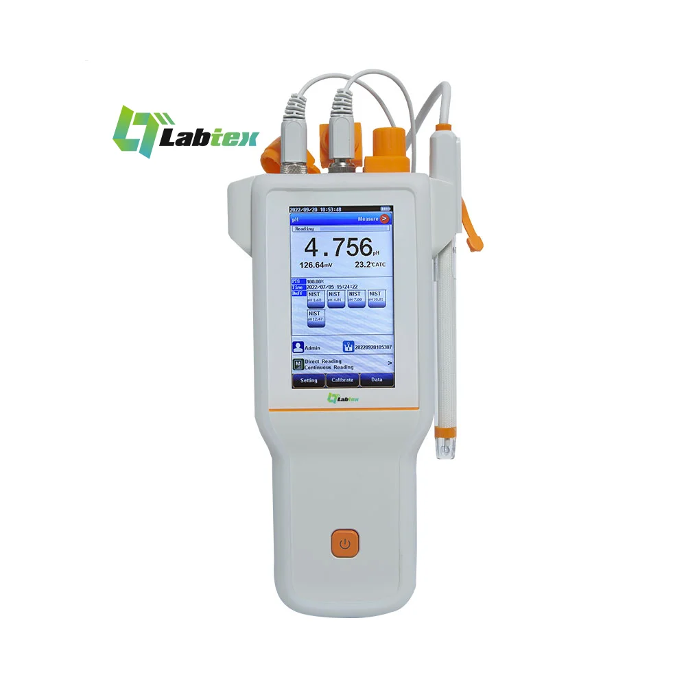 

Labtex PH Meter Digital PH510T 8 Points Calibration Laboratory pH Meter For Water Quality Tester Portable pH Analyzer