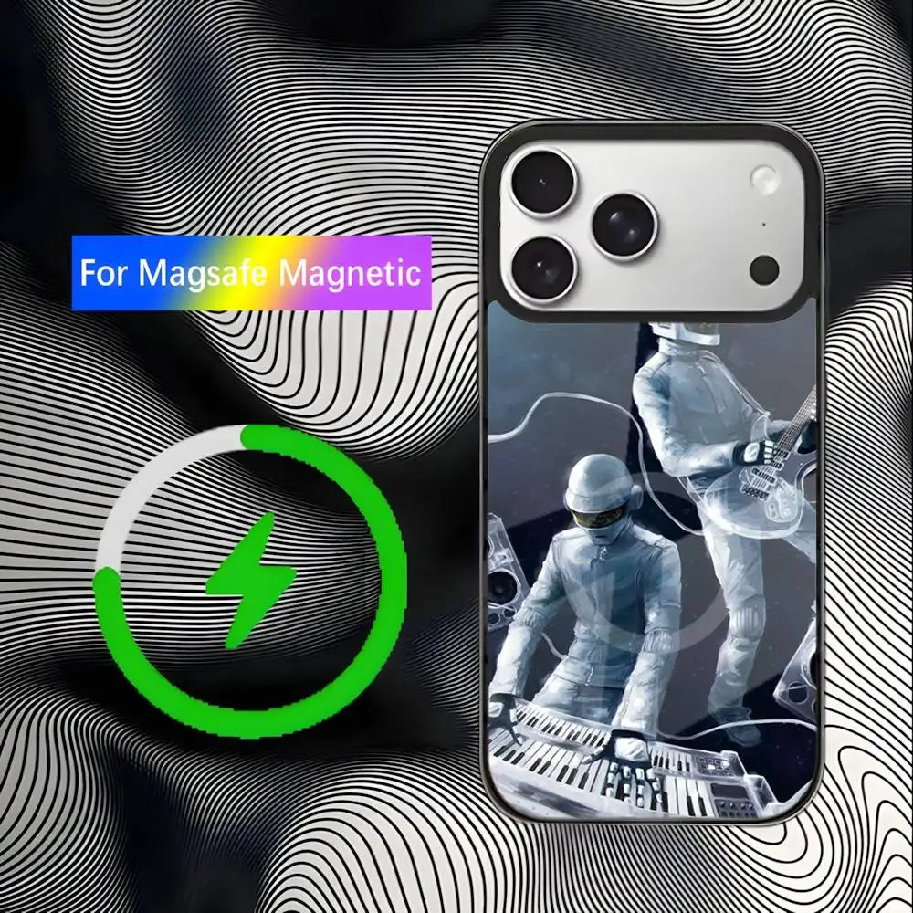 Rock Band D-DaftS P-PunkS Phone Case For iPhone 17,16,15,14,13,12,11,Pro,Max,Plus,Mini,SE4,E Magnetic Magsafe Wireless Charging