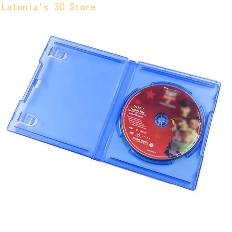 Blau CD-Discs Lagerung Halterung Halter für Spiel Zubehör für Spiele Disk Abdeckung für Fall Ersetzen X3UB – Detail 4