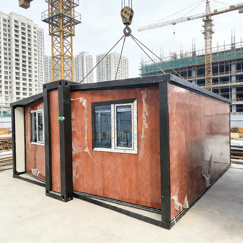 Simple Folding Operation Foldable Prefab House Labor Saving Mechanical Folding Structure One Person Auxiliary Unfolding Easy