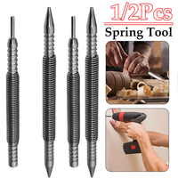 1/2Pcs Center Pin Punch Double Head 1/16&3/32inch Spring Loaded Marking Holes Tool Metal Woodwork Drill Bit Center Holes Punch