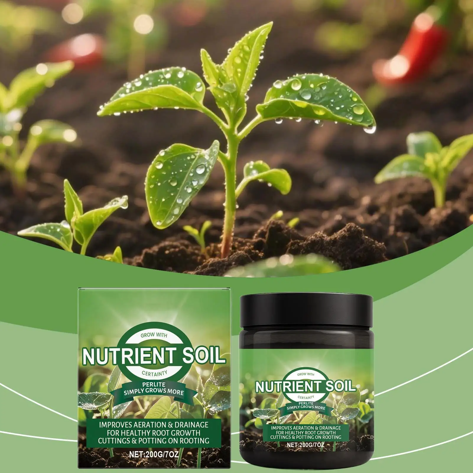 Soil Activator Soil Conditioner Plant Fertilizer Soil Amendments Effectively Improving Soil Structure Promoting Plant Growth