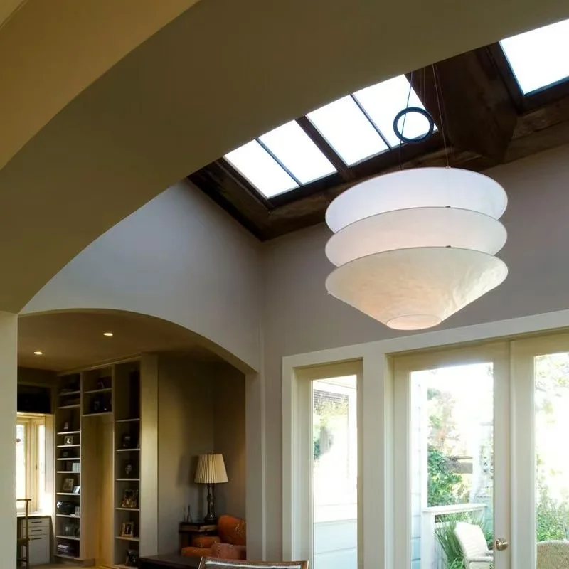 الشمال الحد الأدنى دوبونت ورقة وابي سابي الثريا المعيشة غرفة الطعام غرفة نوم قلادة مصباح مطعم بار معلقة تركيب المصابيح #5