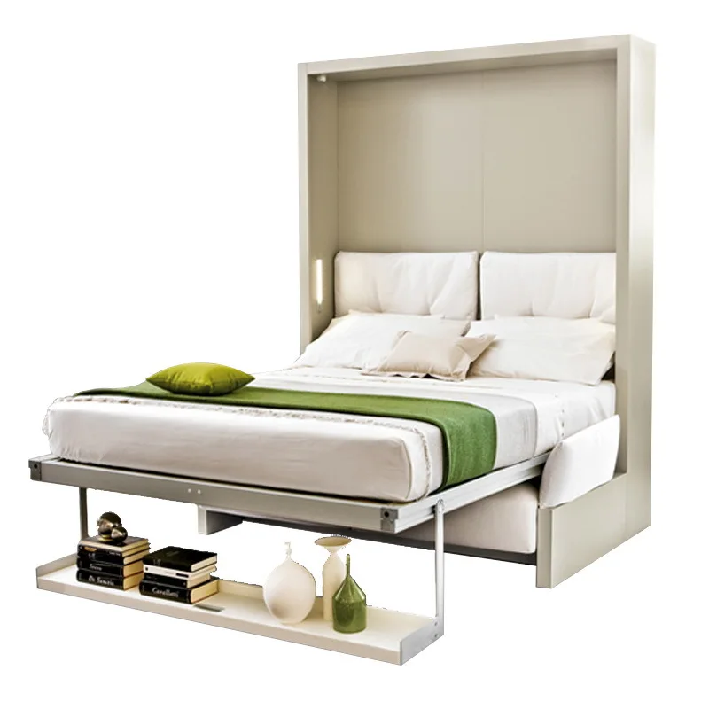 

Electric folding bed invisible bed flip invisible bed wall sofa integrated Murphy hardware accessories